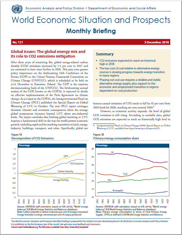 Cover of the December Monthly Briefing